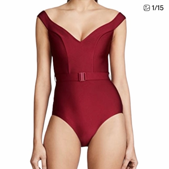 Zimmermann Other - NWT Zimmermann Kali Burgundy One-Piece Swimsuit Size 1 (4-6)